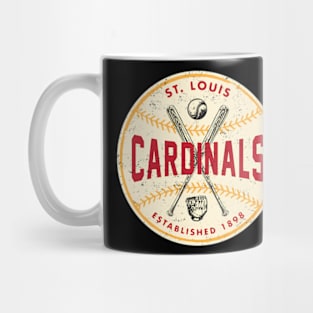 St Louis Cardinals 3 By Buck Originals Mug